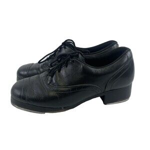 Bloch Jason Samuel Smith Professional Tap Shoes Black Leather Brogue Womens 7
